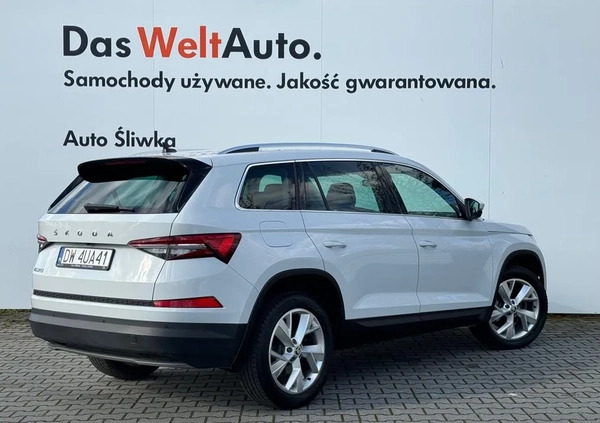 Skoda Kodiaq cena 157900 przebieg: 47258, rok produkcji 2022 z Pajęczno małe 232